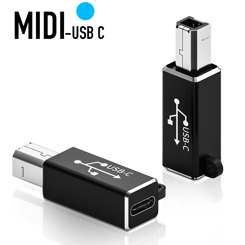 Midi Controller Pad - Typ C USB-Buchse auf USB-B-Stecker, Adapter