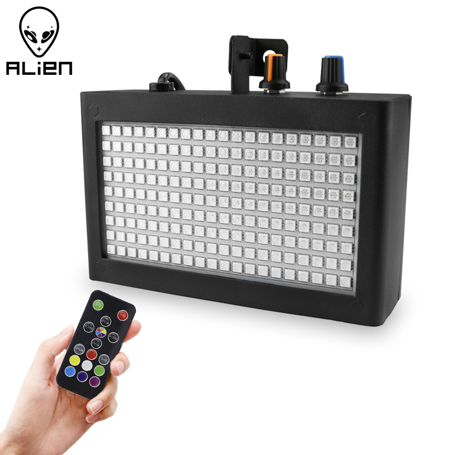 Audio Music Dj - ALIEN 180-LED-Stroboskop-Blitzlicht, Klangsteuerung, aktivierte Geschwindigkeit, einstellbar,