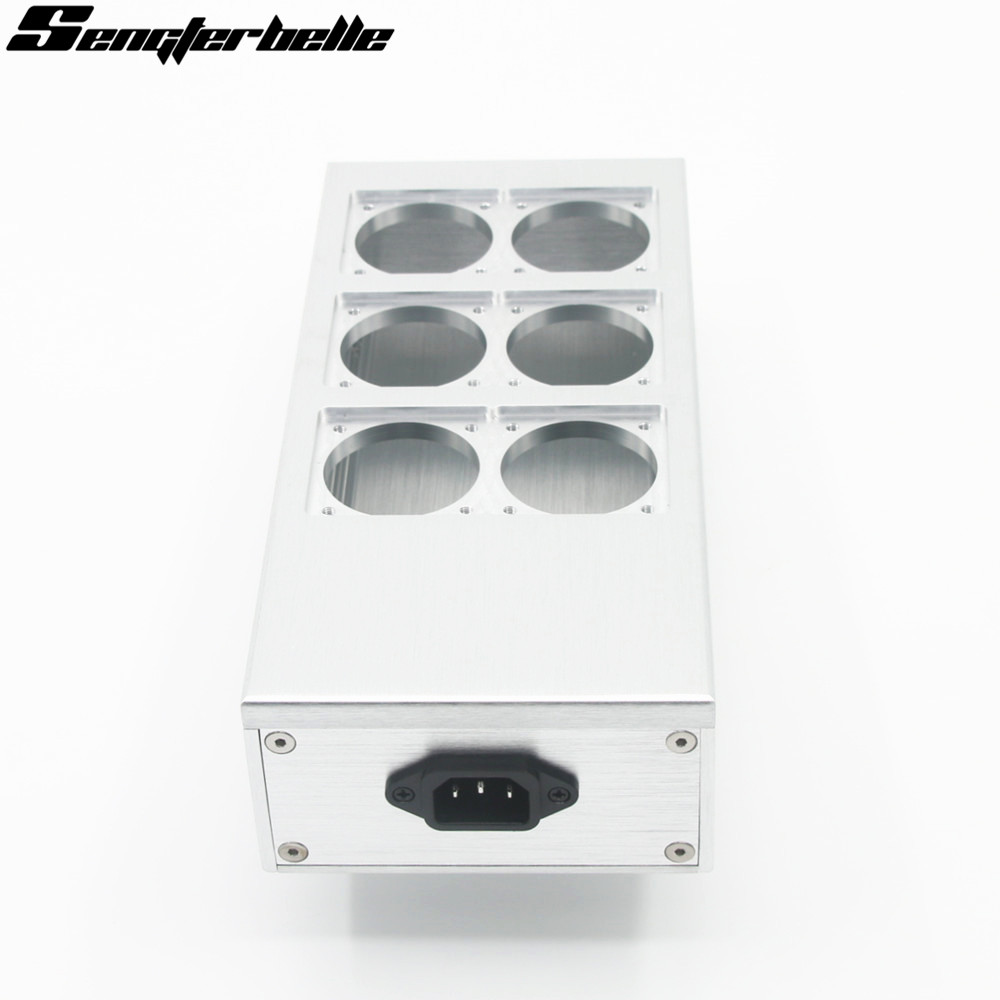 Headphone Amplifier Dac - Hi-Fi 6-Port EU-Standard-Steckdosenbox, Gehäuse aus hochwertiger