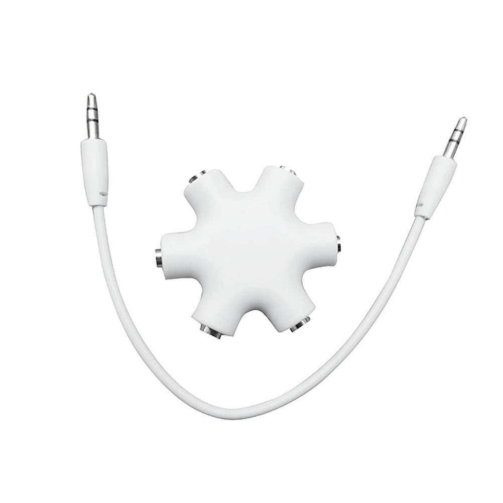 6-Port 3,5-mm-Kopfhörer-Splitt – Audio Music Dj Bewertung und Preis